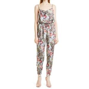 Cinq à Sept Impressionist Finnley Jumpsuit Size Small